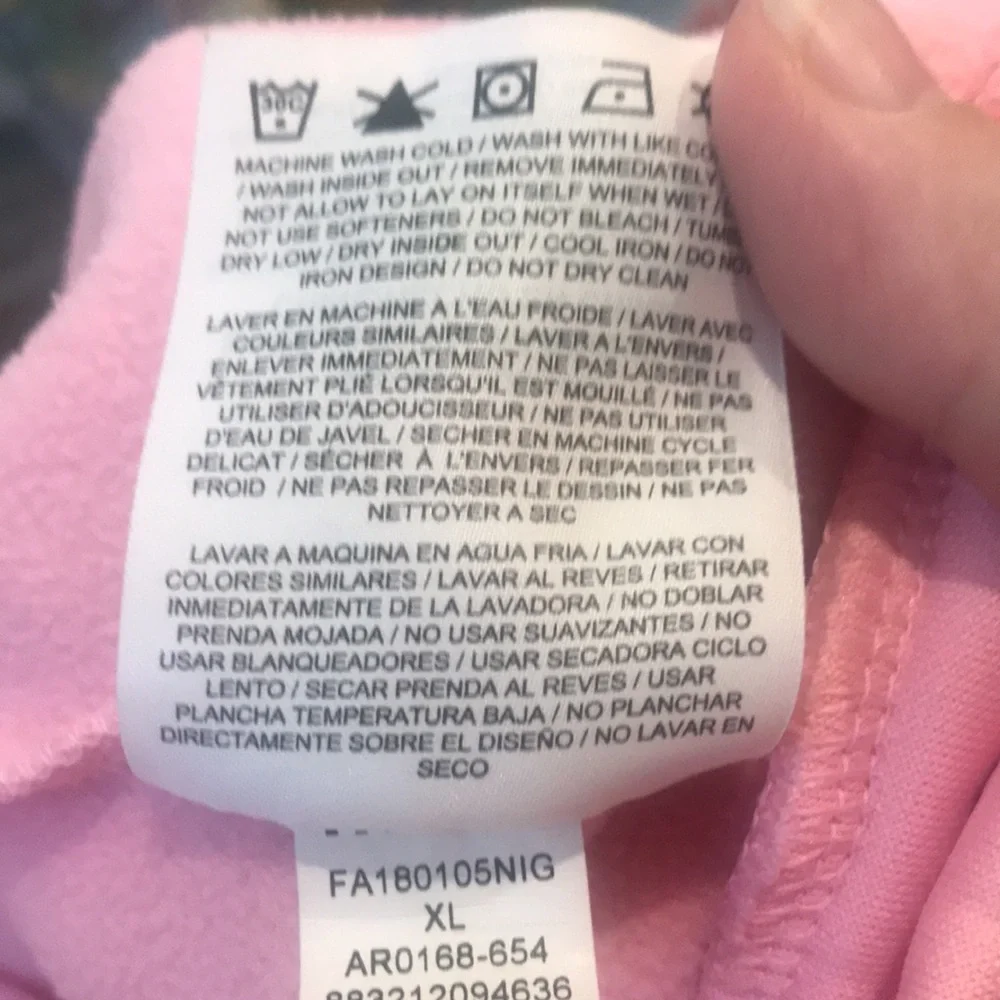 Pink Nike hooded sweatshirt youth size XL - Picture 6 of 6